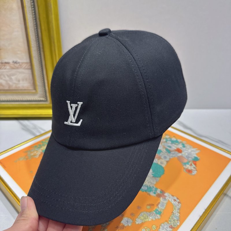 Louis Vuitton 자수 순면 야구모자 001-266335