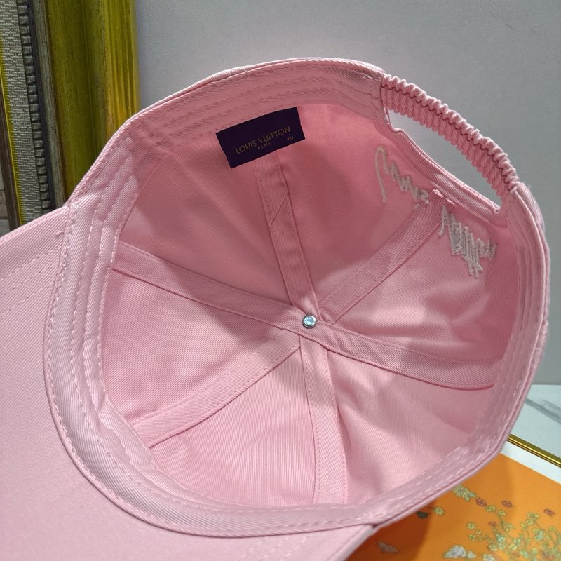루이비통 자수 코튼 볼캡 001-266338