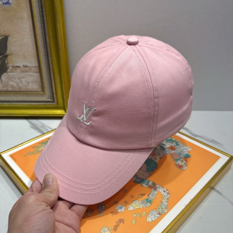 루이비통 자수 코튼 볼캡 001-266338