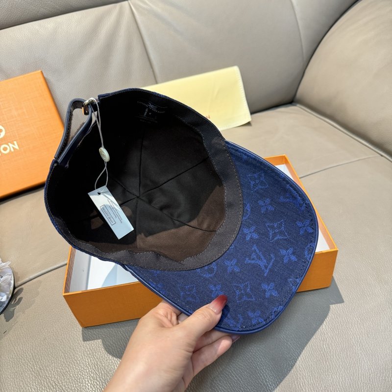 LV 데님 자수 야구 모자 001-266342