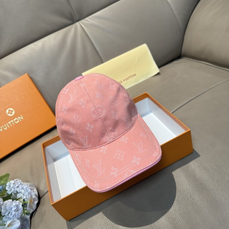 LV 데님 자수 야구 모자 001-266342