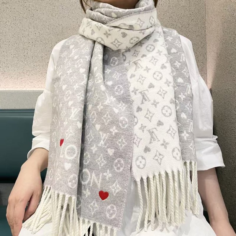 루이비통 LV 모노그램 꽃 스카프 001-266399