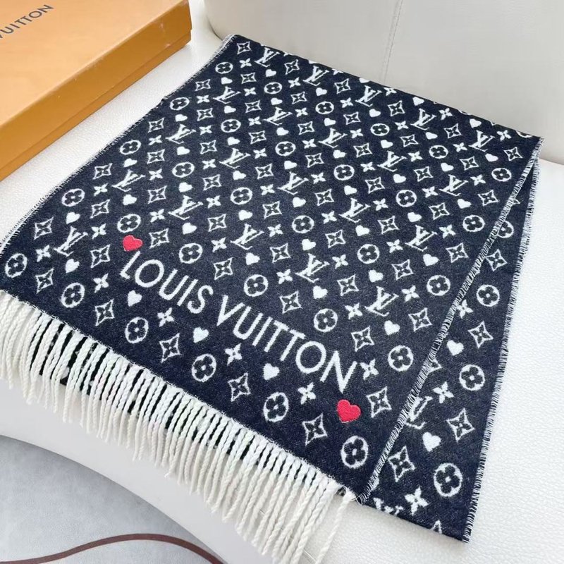 LV 모노그램 캐시미어 스카프 001-266439