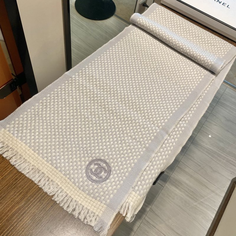 샤넬 스타일 울 스카프 001-266602
