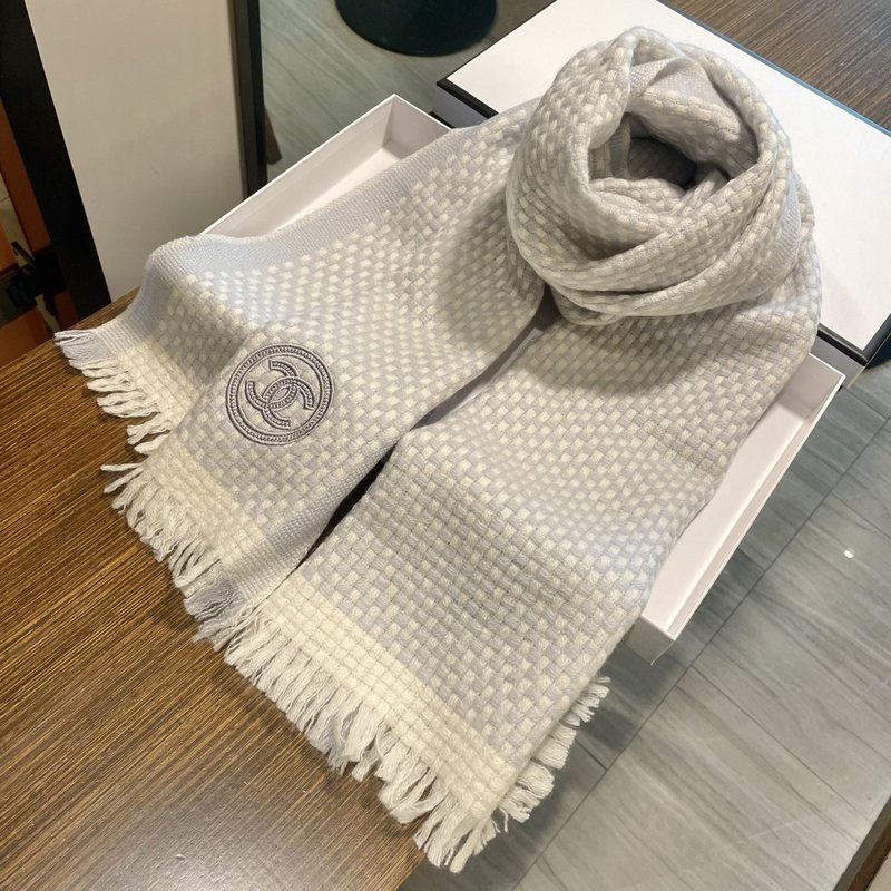 샤넬 스타일 울 스카프 001-266602