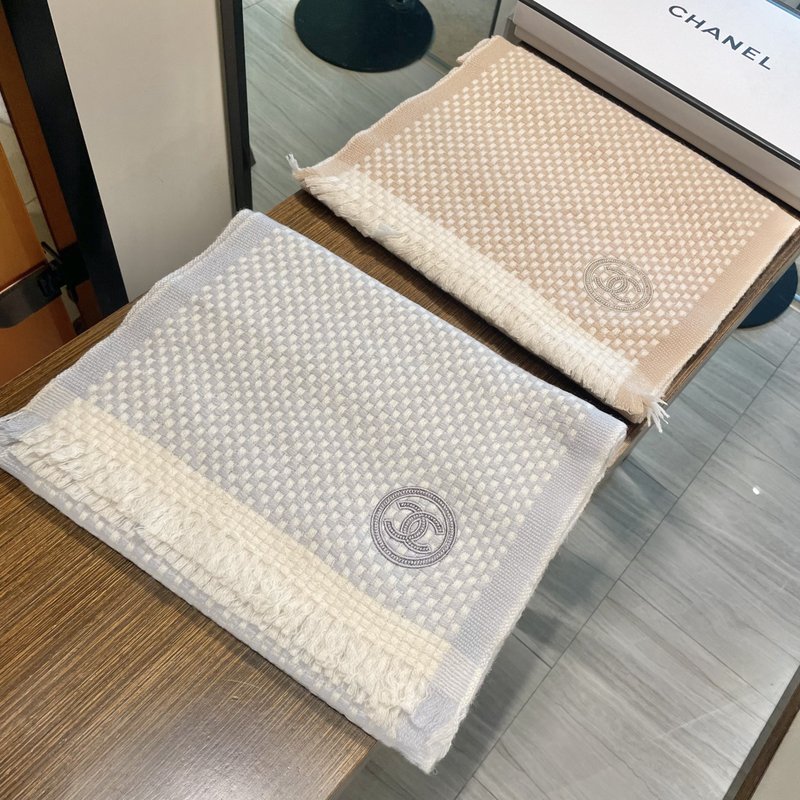 샤넬 스타일 울 스카프 001-266602