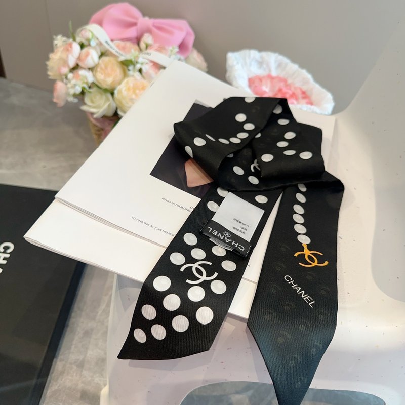 샤넬 다크 진주 헤어밴드/리본 001-266661