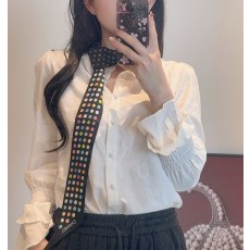 샤넬 스타일 실크 헤어밴드 001-266697