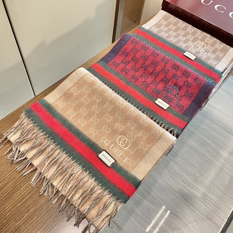 GUCCI 고전 GG 레터 스카프 001-266748