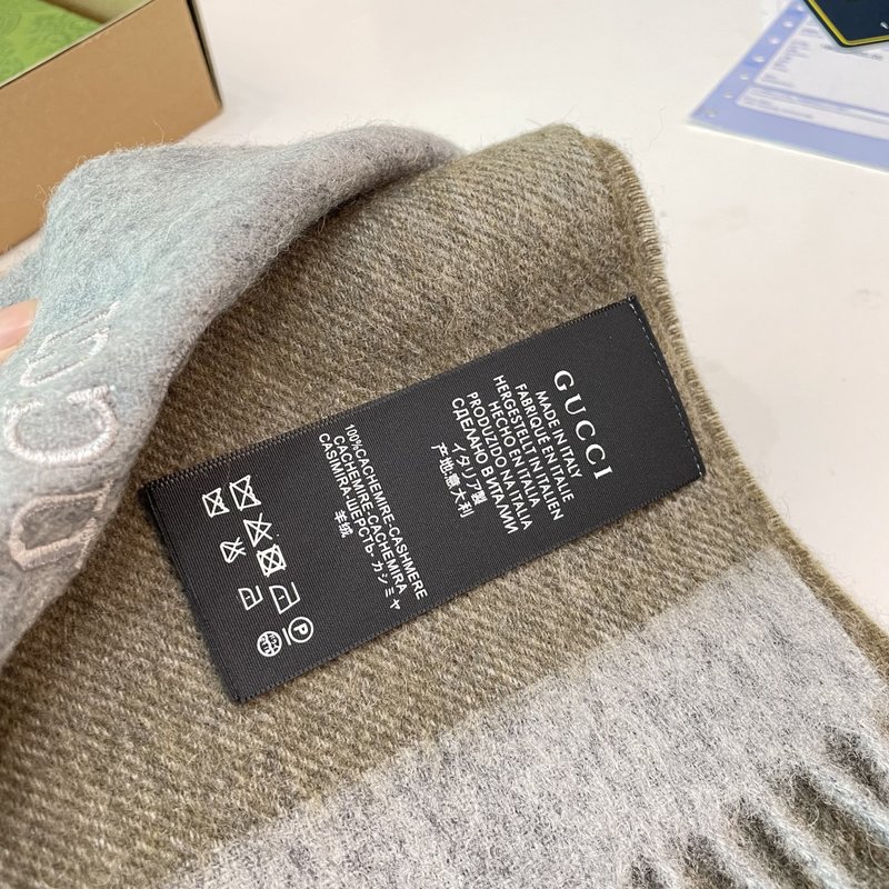 GUCCI 클래식 남녀공용 스카프 001-266758