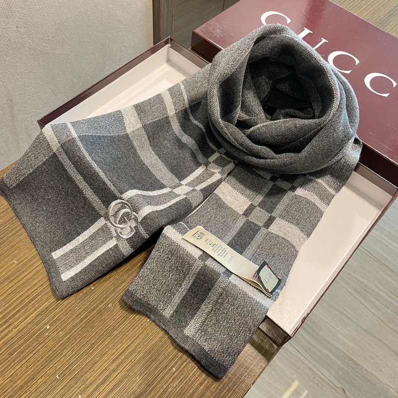 GUCCI 남녀 공용 니트 스카프 001-266772