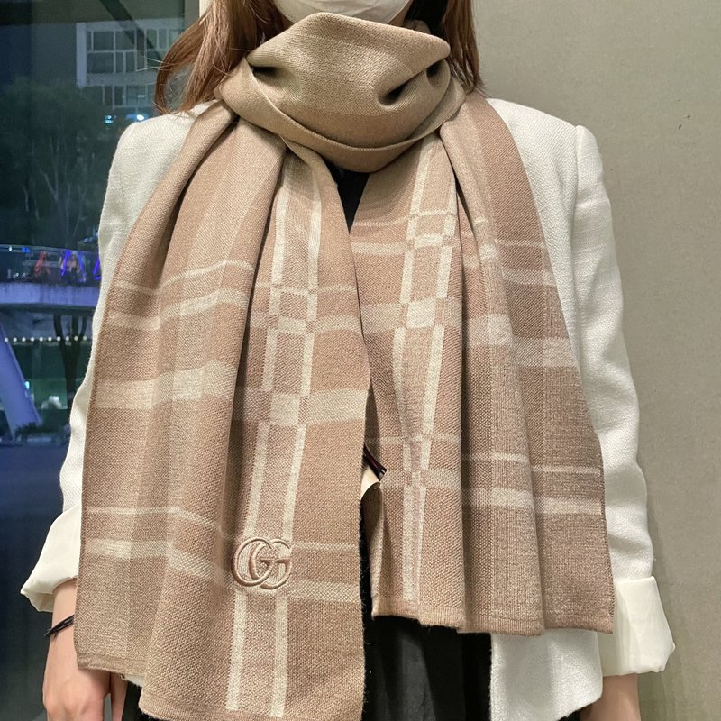 GUCCI 남녀 공용 니트 스카프 001-266773