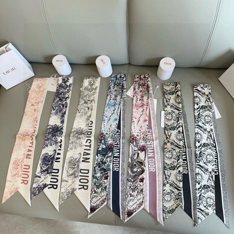 디올 동물 시리즈 스카프 001-266790