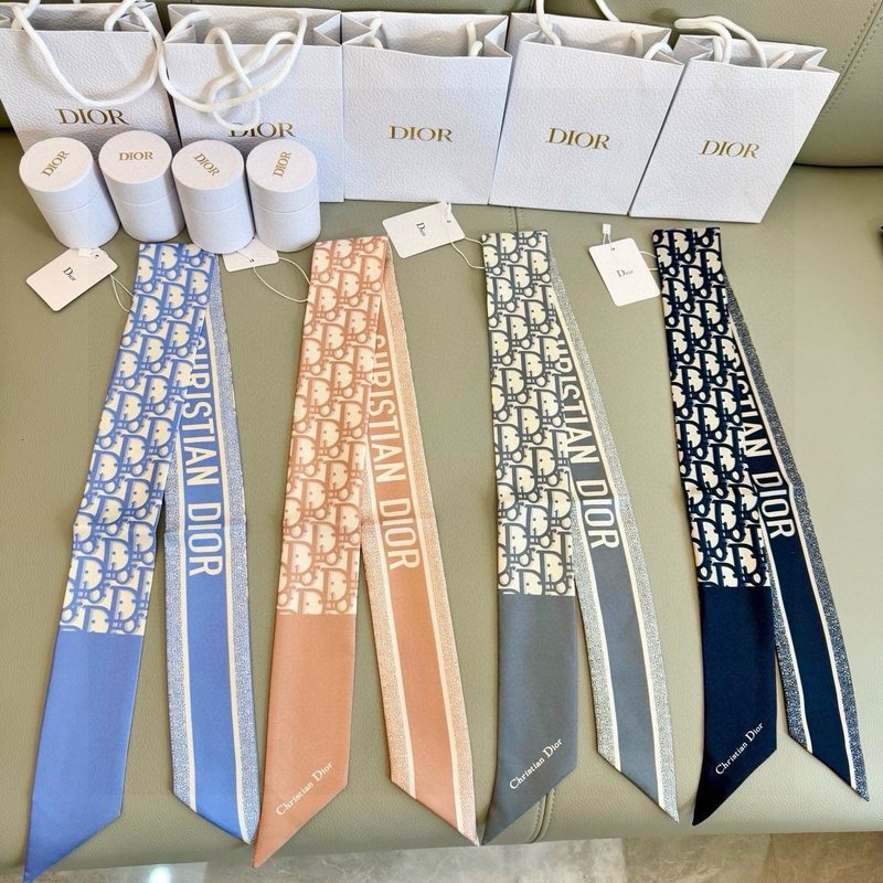 디올 몽테뉴 미차 헤어밴드 스카프 001-266846