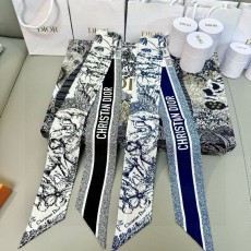 DIOR 디올 트윌리 스카프 정글 코끼리 001-266906