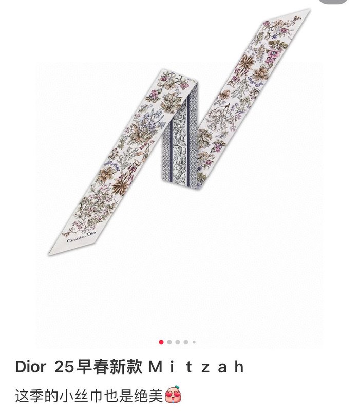디올 Mitzah 스카프 001-266986