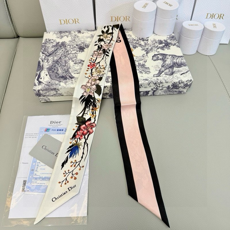 디올 상부화 스카프 001-266999
