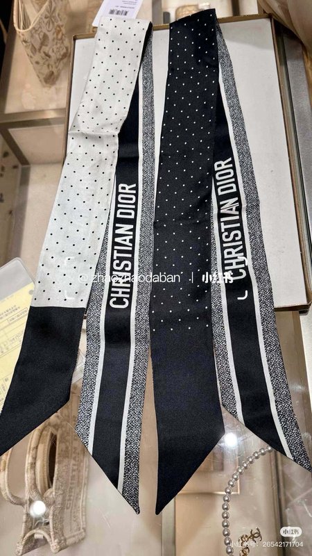 DIOR 디올 도트 스카프 001-267006