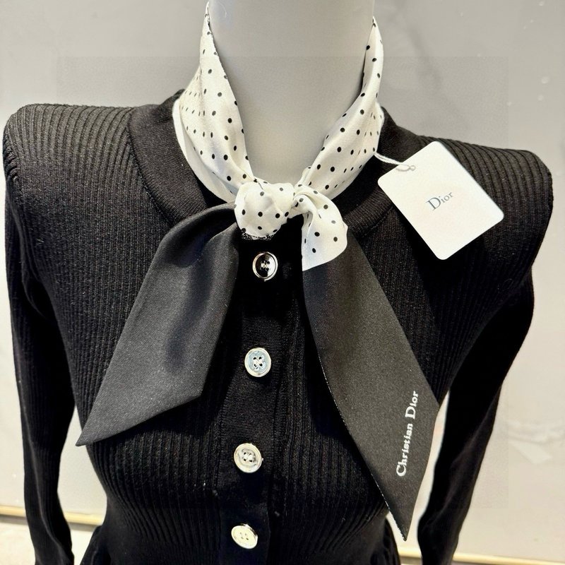 DIOR 디올 도트 스카프 001-267006