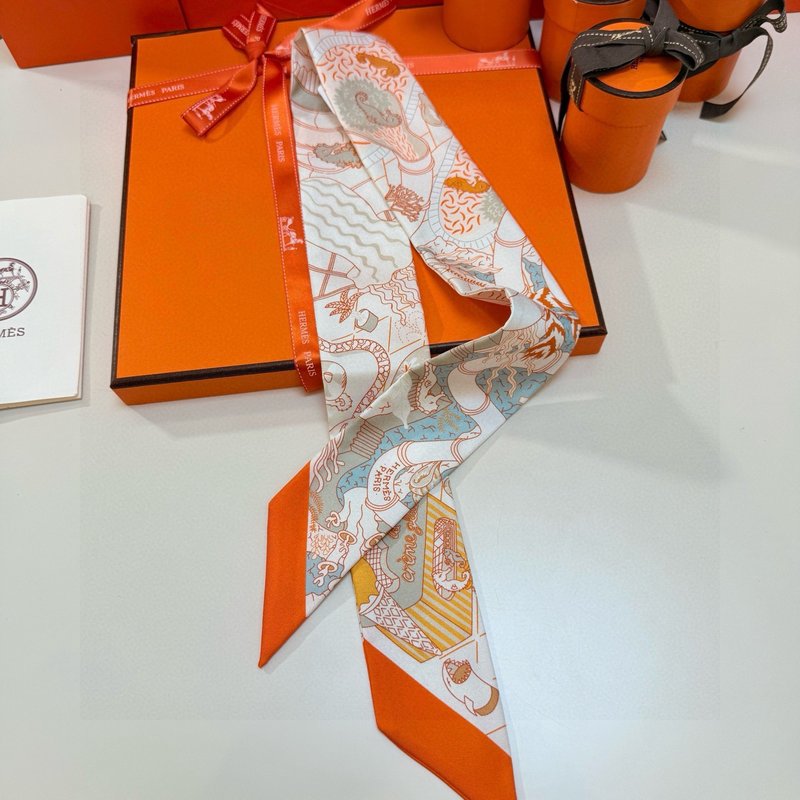 에르메스 워터파크 Twilly 스카프 헤어밴드 001-267209