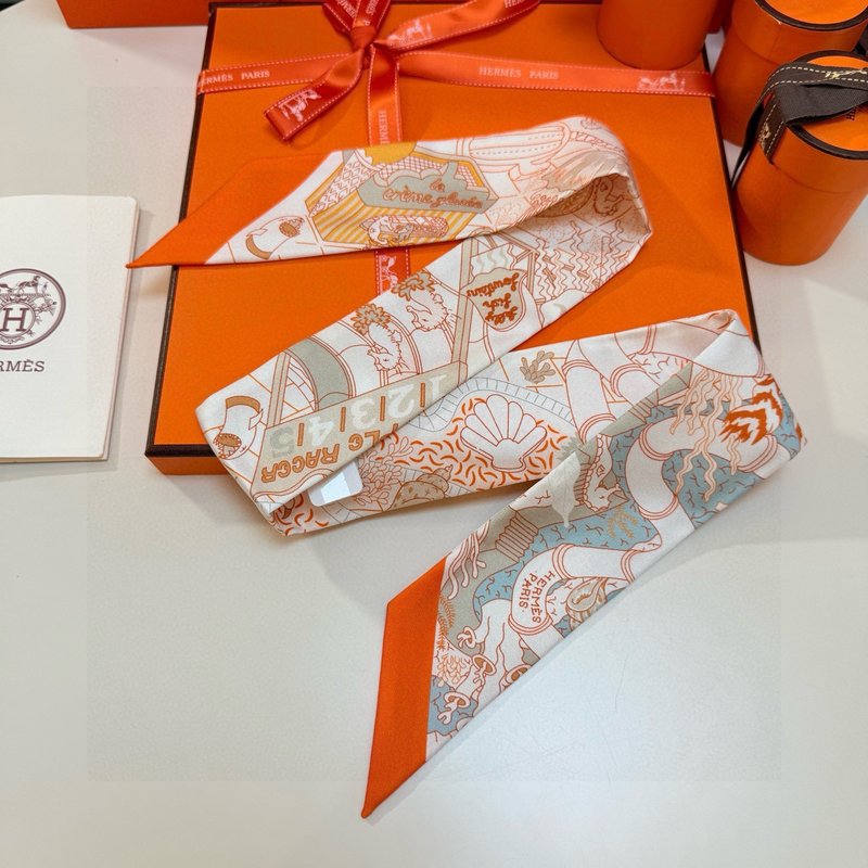 에르메스 워터파크 트윌리 스카프 (5x86cm) 001-267534