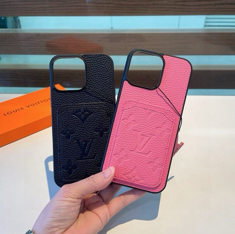 루이비통 리치그레인 엠보싱 카드수납 휴대폰 케이스 001-267734