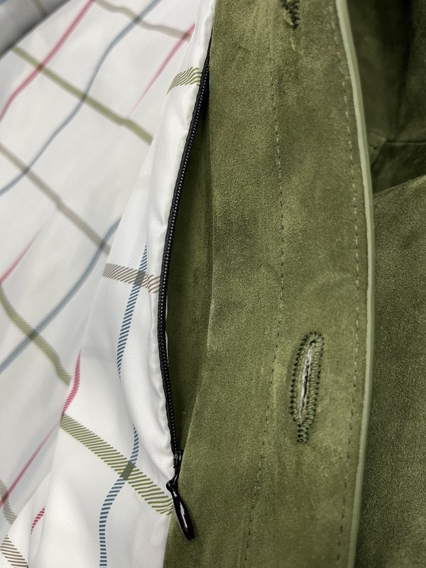 Loro Piana 라펠 가죽 자켓 001-267944