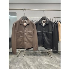 남성 PU 가죽 스탠드칼라 재킷 001-267972
