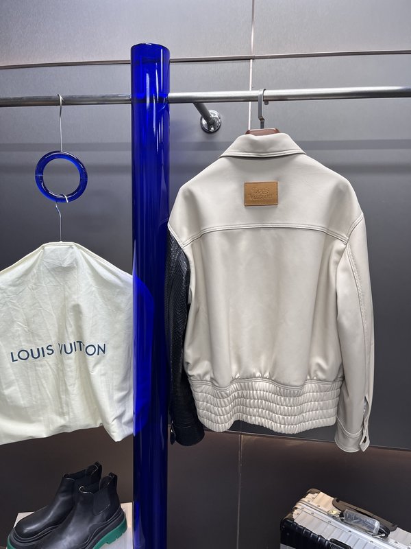 LV 양피 & 비단뱀 가죽 재킷 001-267995