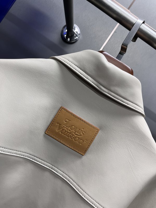LV 양피 & 비단뱀 가죽 재킷 001-267995