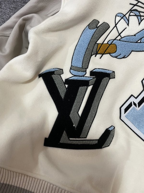 LV 2025 가을겨울 신상 야구 점퍼 가죽자켓 001-267999