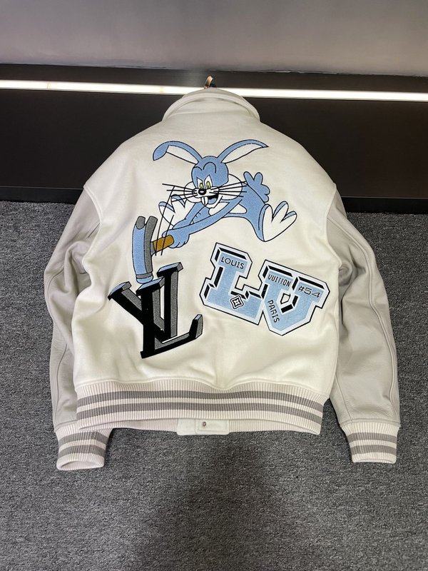 LV 2025 가을겨울 신상 야구 점퍼 가죽자켓 001-267999
