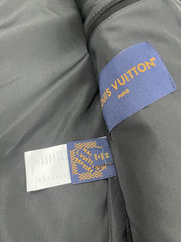 LV 스웨이드 소가죽 혼합 재킷 001-268003
