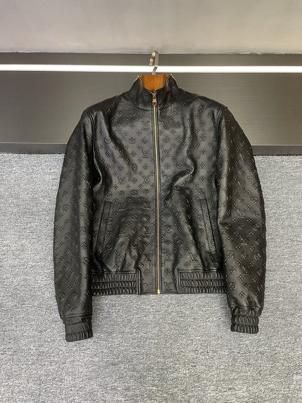 LV 남성 검정 양피 자켓 001-268024