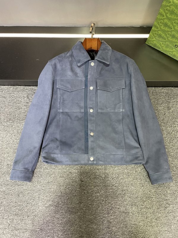 디올 남성 가죽 자켓 001-268052