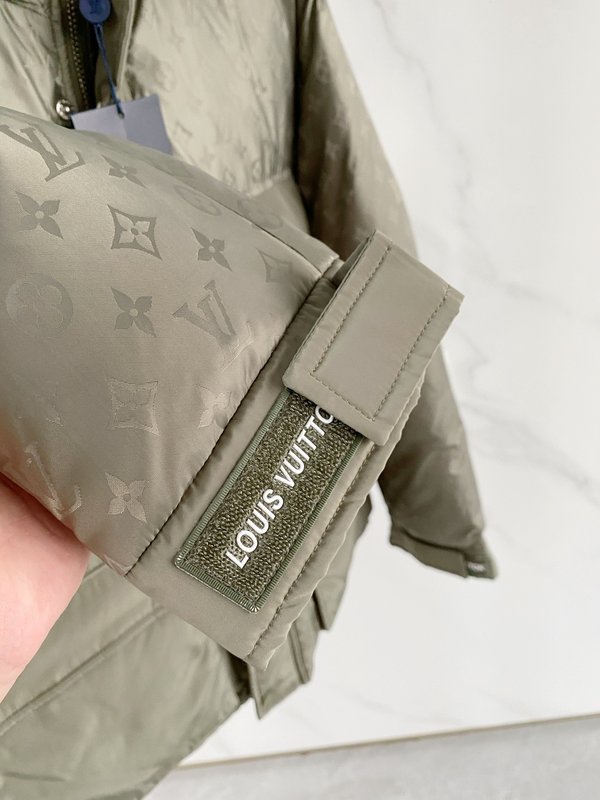 LV 패션 캐주얼 다운 후드 자켓 001-268063