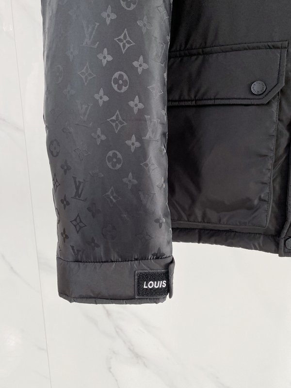 LV 최신 유행 캐주얼 다운 패딩 후드 점퍼 001-268064
