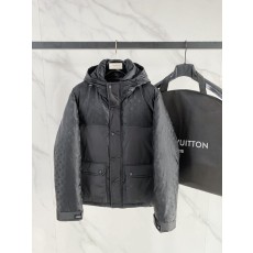 LV 최신 유행 캐주얼 다운 패딩 후드 점퍼 001-268064