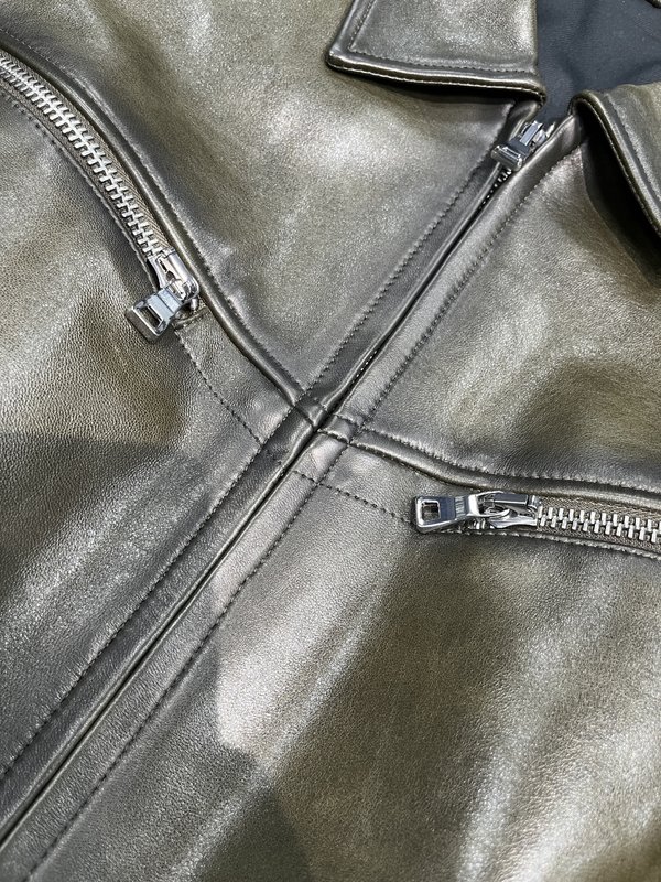 Acne Studios 리버 칼라 양피 자켓 001-268096