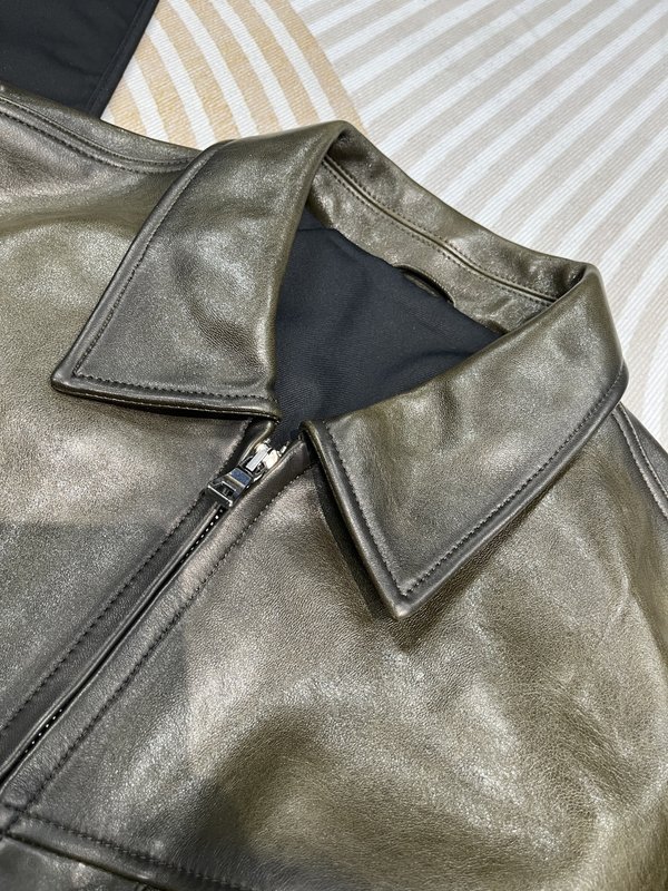 Acne Studios 리버 칼라 양피 자켓 001-268096
