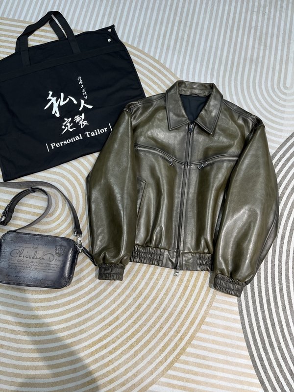 Acne Studios 리버 칼라 양피 자켓 001-268096
