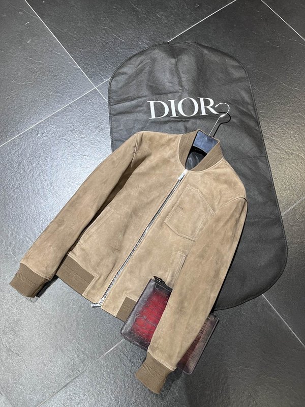 DIO 혼종 양가죽 숏 자켓 001-268104