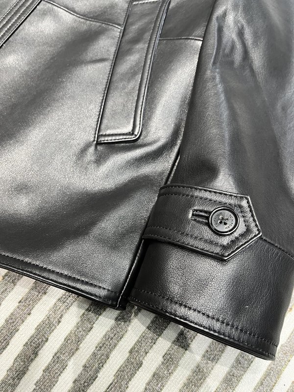 TOM FORD 비즈니스 캐주얼 가죽 자켓 001-268228
