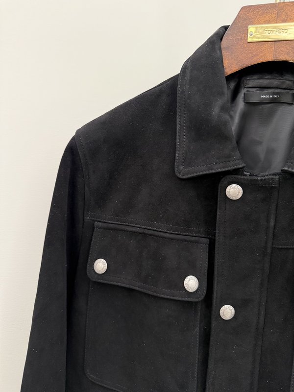 Tom Ford 가을겨울 중장 가죽 자켓 001-268236
