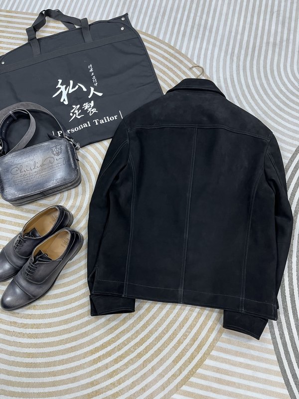 TOM FORD 블랙 가죽 자켓 001-268240