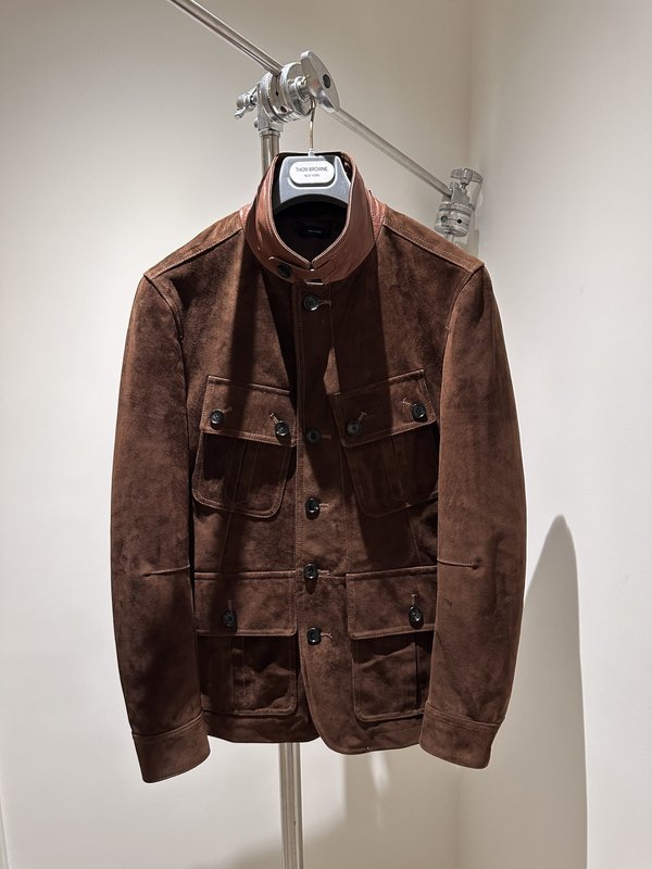 Tom Ford 헌팅 가죽 자켓 001-268245