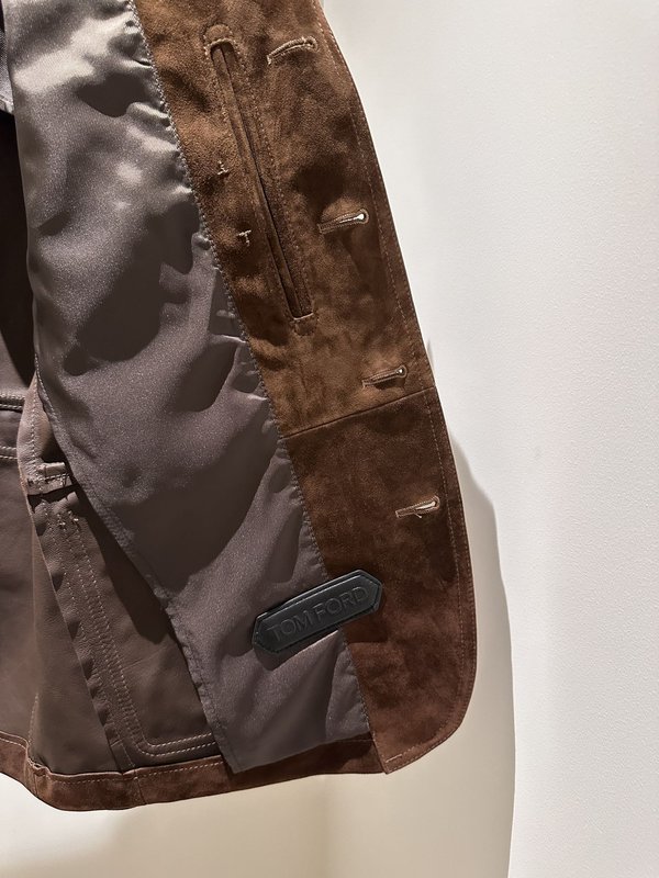 Tom Ford 헌팅 가죽 자켓 001-268245
