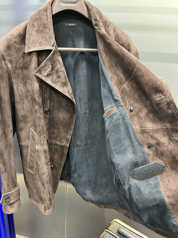 TOM FORD 비즈니스 캐주얼 가죽 자켓 001-268247