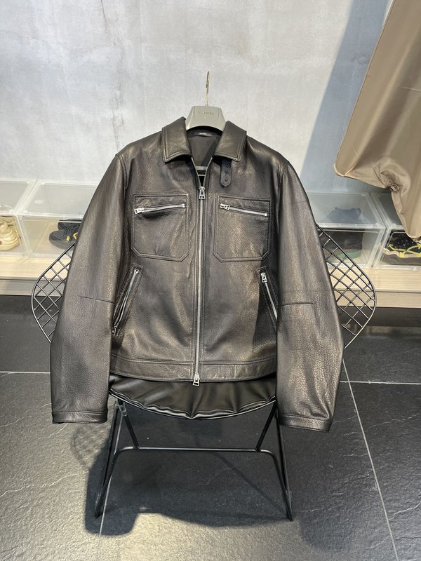 TOM FORD 사슴가죽무늬 양피 자켓 001-268257