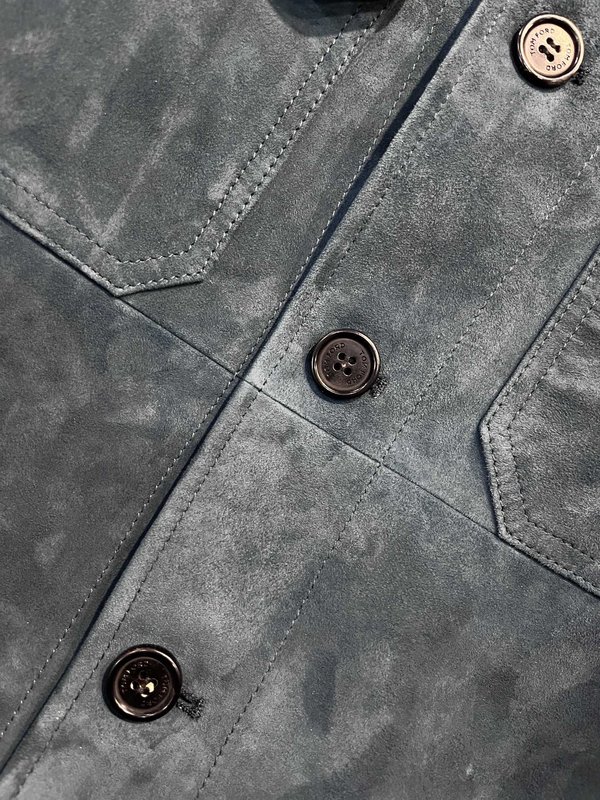 TOM FORD 라펠 가죽 자켓 001-268272